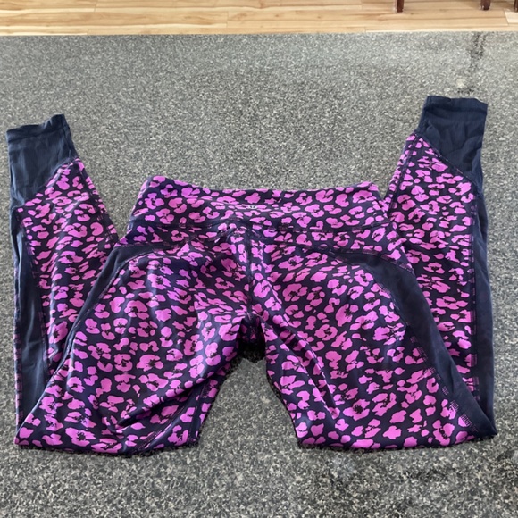 Lululemon Drop it Like It’s Hot Mini Cherry Cheetah Ultra Violet Naval Blue, Si - Picture 3 of 6